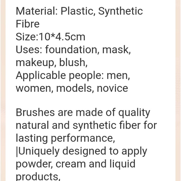 Foundation Make up Brush - Picture 5 of 6